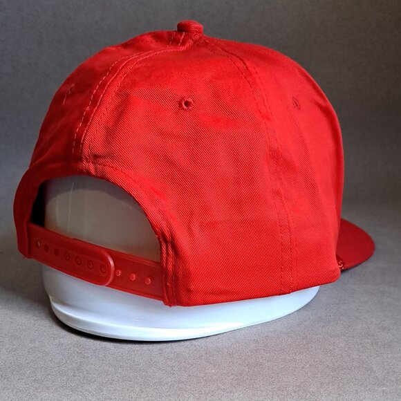 VINTAGE RCA Audio World USED Hat (Red, Snapback, Promo, Stereo Equipment) - Picture 5 of 9